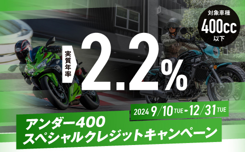 アンダー400スペシャルクレジットキャンペーン